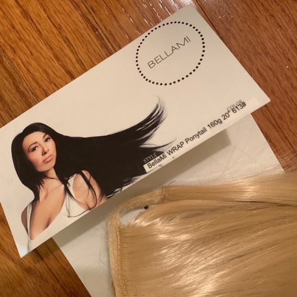 BELLAMI Other - Bellami beach blonde wrap ponytail 20”